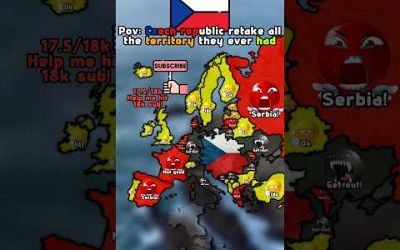 Pov: Czech republic retake all the territory they ever had #mapping