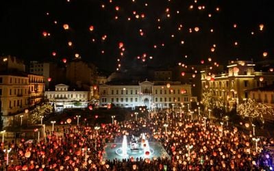 Athens prepares for Christmas and New Year's with gloriouw festivities