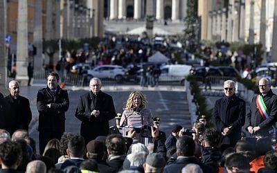 Jubilee: Meloni opens renovated Piazza Pia near Vatican