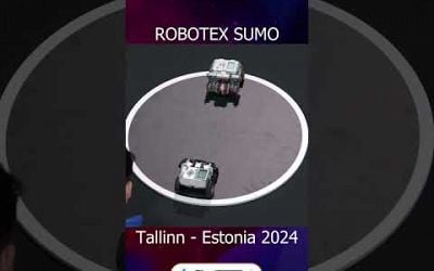 Robotex Tallinn - Estonia 2024 Lego Sumo #house_of_robots #lego #legorobotics #sumo #sumolego