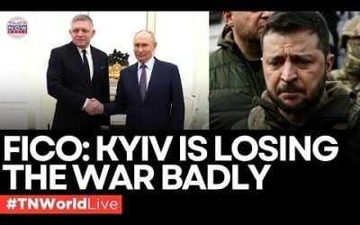 LIVE: Slovak President Rejects Zelensky&#39;s Plea for NATO Membership and Free Gas