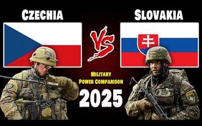 Czechia vs Slovakia Military Power Comparison 2025 | Slovakia vs Czechia Military Power 2025