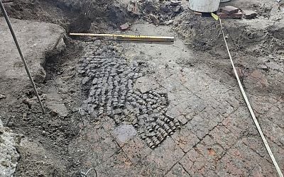 Archaeologists Uncover a Medieval Floor Made of Bones