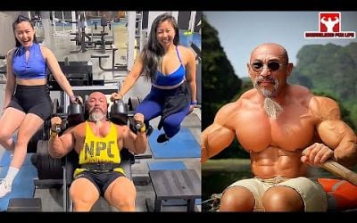 AT 60 YEARS OLD HE IS MASTER ROSHI FROM DRAGON BALL Z IN REAL LIFE - Nhon Ly Motivation