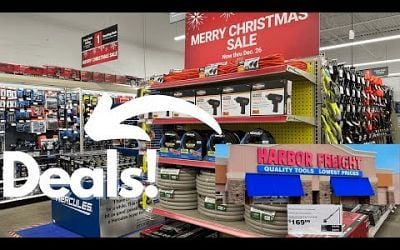 Harbor Freight Crazy Merry Christmas Tool Sale