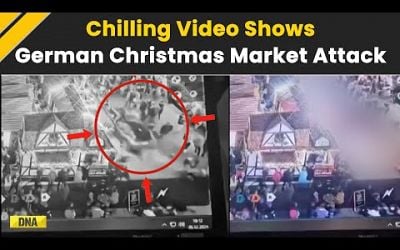 Spine Chilling Video Of Germany&#39;s Christmas Market Attack, 2 killed And Over 60 Injured | Magdeburg