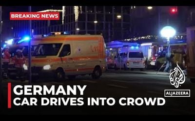 Car drives into crowd at Christmas market in Germany: AJE correspondent