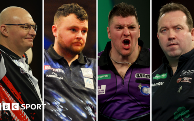 Who are Northern Ireland's hopefuls at the darts?