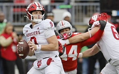 Indiana quarterback Rourke earns Jon Cornish Trophy as top Canadian in NCAA football