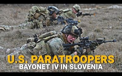 U.S. Paratroopers Conduct Exercise Bayonet IV in Slovenia