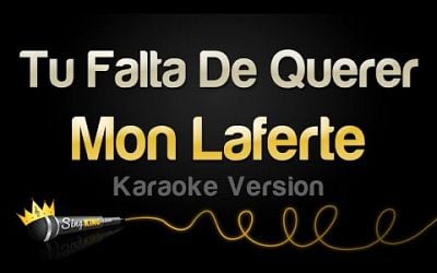 Mon Laferte - Tu Falta De Querer (Karaoke Version)