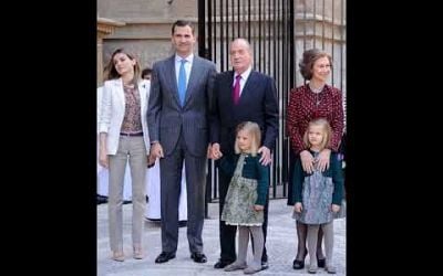 spain royal faimly monarchy #spanishroyalty #shortfeed #viralvideo #kingjuancarlos #queensofia