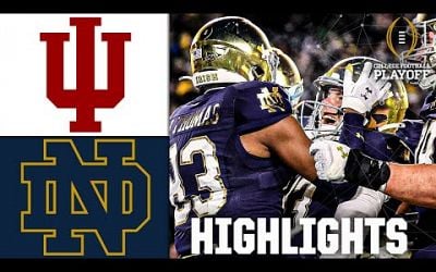 CFP First Round: Indiana Hoosiers vs. Notre Dame Fighting Irish | Full Game Highlights | ESPN CFB