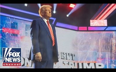 President-elect Donald Trump speaks at Turning Point&#39;s AmericaFest 2024