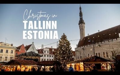 Christmas Markets in Tallinn, Estonia || European Christmas Market Tour 2024 Part 5