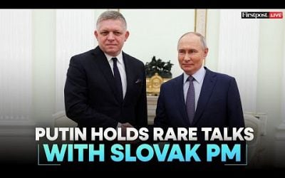 LIVE: Russia&#39;s Putin Meets Slovak PM Robert Fico as Ukraine&#39;s Gas Transit Deal Nears End