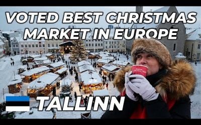 BEST Christmas Market in Europe? Tallinn is a magical HIDDEN GEM!