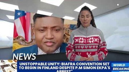 Historic Biafra Convention in Finland: Unity Prevails Despite p.m Ekpa&#39;s Arrest | Biafra Express