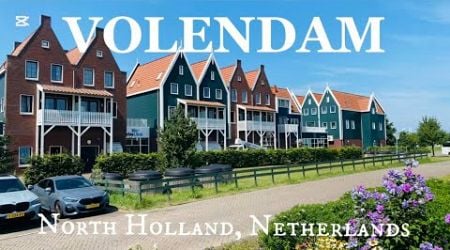 Exploring VOLENDAM - a charming tourist town in North Holland, Netherlands (Guided Tour)