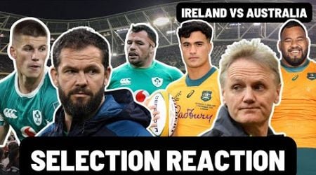 FAREWELL FOR LEGENDS? | IRELAND vs AUSTRALIA | SELECTION REACTION