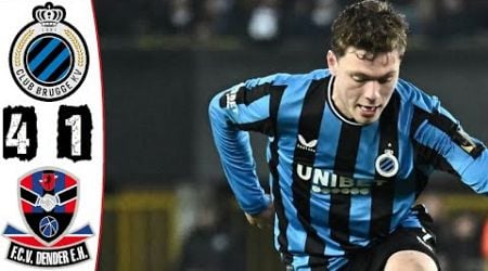 Club Brugge - FCV Dender 4-1 Hightlights | Pro League 2024/2025