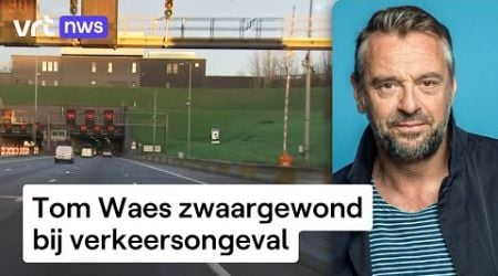 TV-maker Tom Waes zwaargewond na ongeval aan Kennedytunnel in Antwerpen