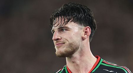 Declan Rice responds to West Ham fans after being booed for 'disrespect' in Arsenal win