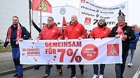 VW workers in Germany stage strike