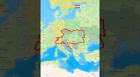 Guess the year of this Austria #history #historymap #country #europe #ww2 #geography