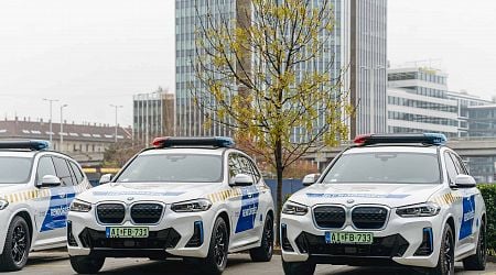 Hungarian Police Takes Delivery Of 10 BMW iX3 Electric SUVs