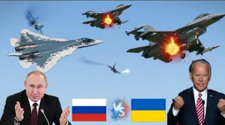 1 Minute ago! US Military Base in Kiev Bombarded by Russian Yak-140 Jets!