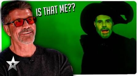 Simon Cowell Is Elphaba in a WICKED Performance on Britain&#39;s Got Talent!