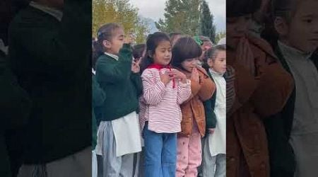 Young hearts reciting beautiful neat#love#shorts #cute #school #assembly #gilgit #100k #pakistan