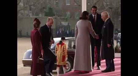 Emir Of Qatars State Visit to the UK | King Charles met them very nicely #royalsfamily