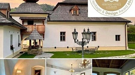 Best historic hotel in Europe design-wise located in Orava region