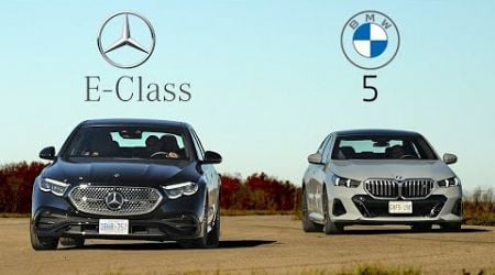 Mercedes Still King Of German Sedans? 2024 BMW 5 Series vs 2024 Mercedes Benz E-Class.