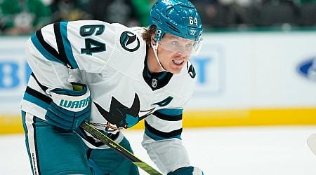 SJ Sharks' Mikael Granlund playing for Finland