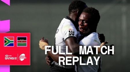 Last Minute DRAMA! | South Africa v Kenya | Dubai 2024 HSBC SVNS | Full Match Replay