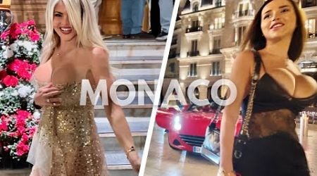 MONACO GIRLS AND SUPERCARS - MILLIONAIRES LIFESTYLE - 2024