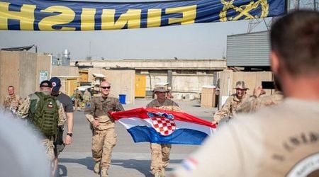 Croatian soldier wins NATO military endurance challenge in Iraq