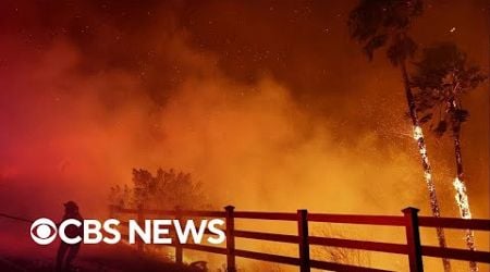 Evacuations underway as Franklin Fire burns in Malibu, California