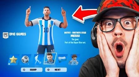 MESSI in FORTNITE! (New Update)