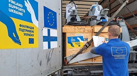 Finland sends 68 truckloads material to Ukraine in June-Nov