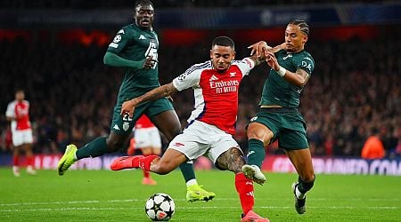 Arsenal player ratings vs Monaco: Trademark Gabriel Jesus as Myles Lewis-Skelly and Bukayo Saka impress