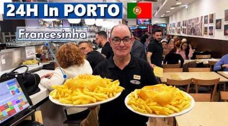 24H In PORTO - Ultimate Portuguese Food Tour - Best Porto Hot Dog &amp; &quot;Francesinha&quot;!