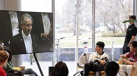 UofT Nobel Prize watch party for 'Godfather of AI' Geoffrey Hinton