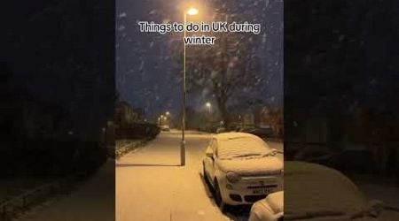 Things to do in UK during winter. #ukmemes #ukweather #viralvideos #trendingshorts #comedyfilms #uk