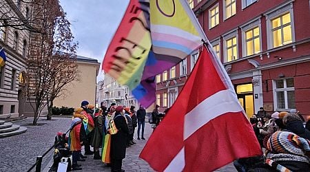 Rally against hate speech by Latvian Saeima Thursday