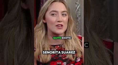 Saoirse Ronan Teaches You Irish Name | #shorts