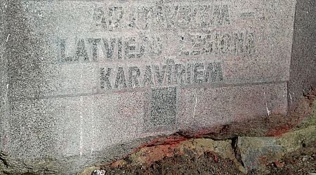 Monument desecrator possibly paid EUR 350 by Russian services